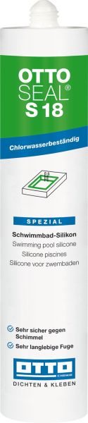 Otto Chemie OTTOSEAL S18 Das Schwimmbad-Silicon